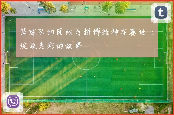篮球队的团结与拼搏精神在赛场上绽放光彩的故事